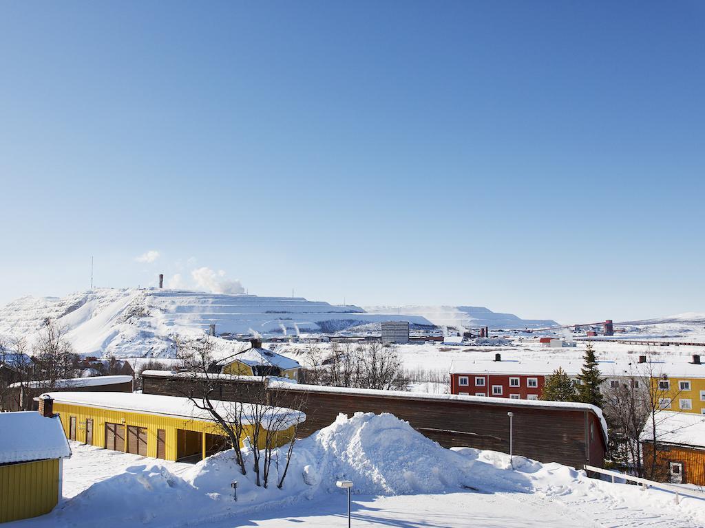 Hotell Kebne Kiruna Esterno foto