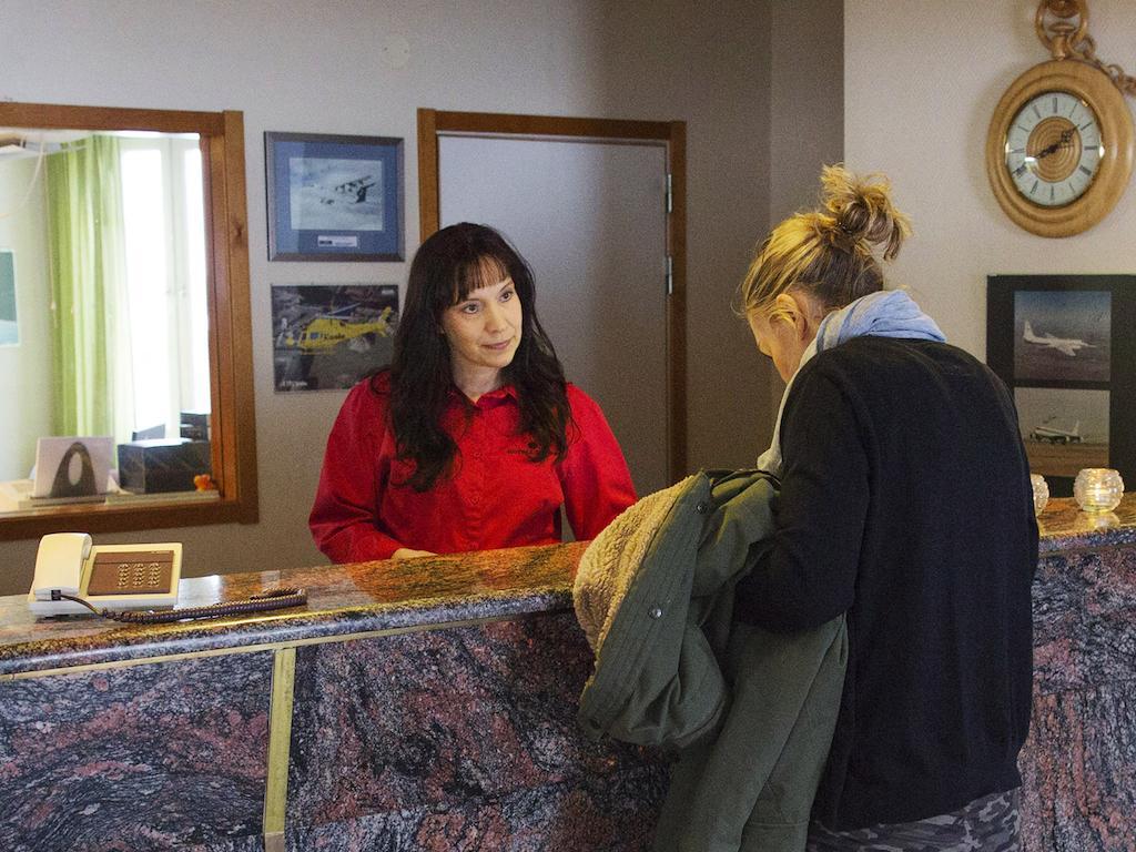 Hotell Kebne Kiruna Esterno foto